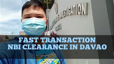 NBI Clearance Davao .
